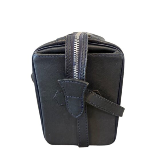 Christian Dior Trotter Canvas Shoulder Bag Black Vintage Authentic - Picture 5 of 11